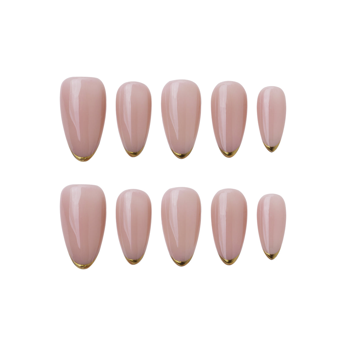 Gyllene tips | Handgjord press-onsdag