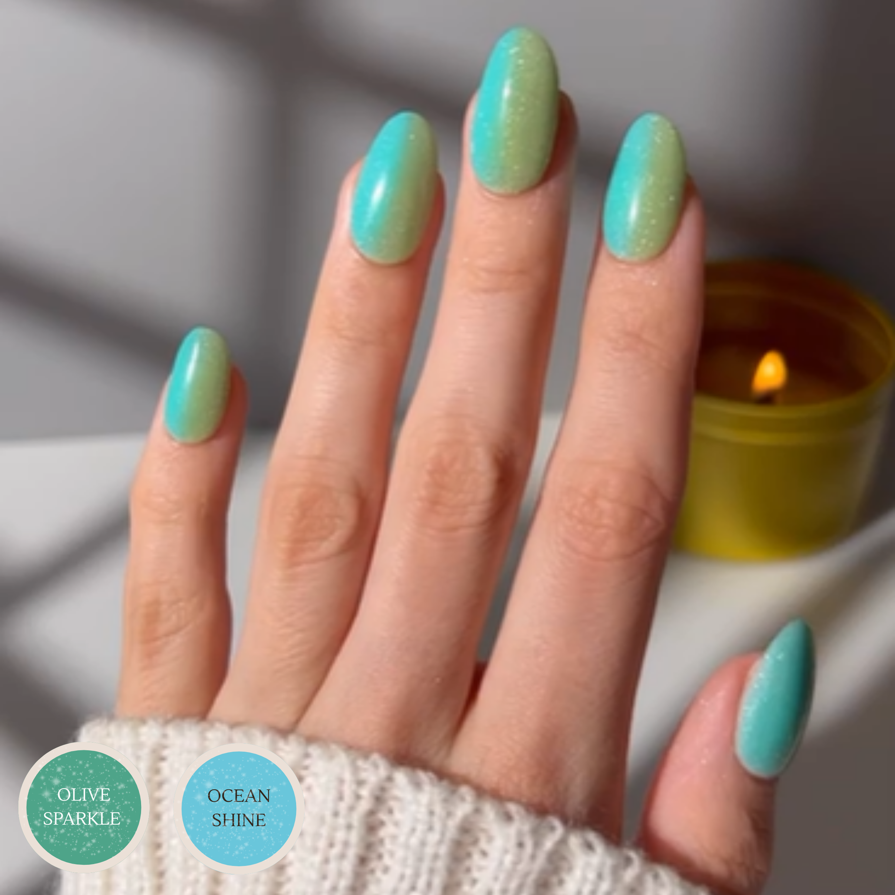 Olive Sparkle Doppningspulver