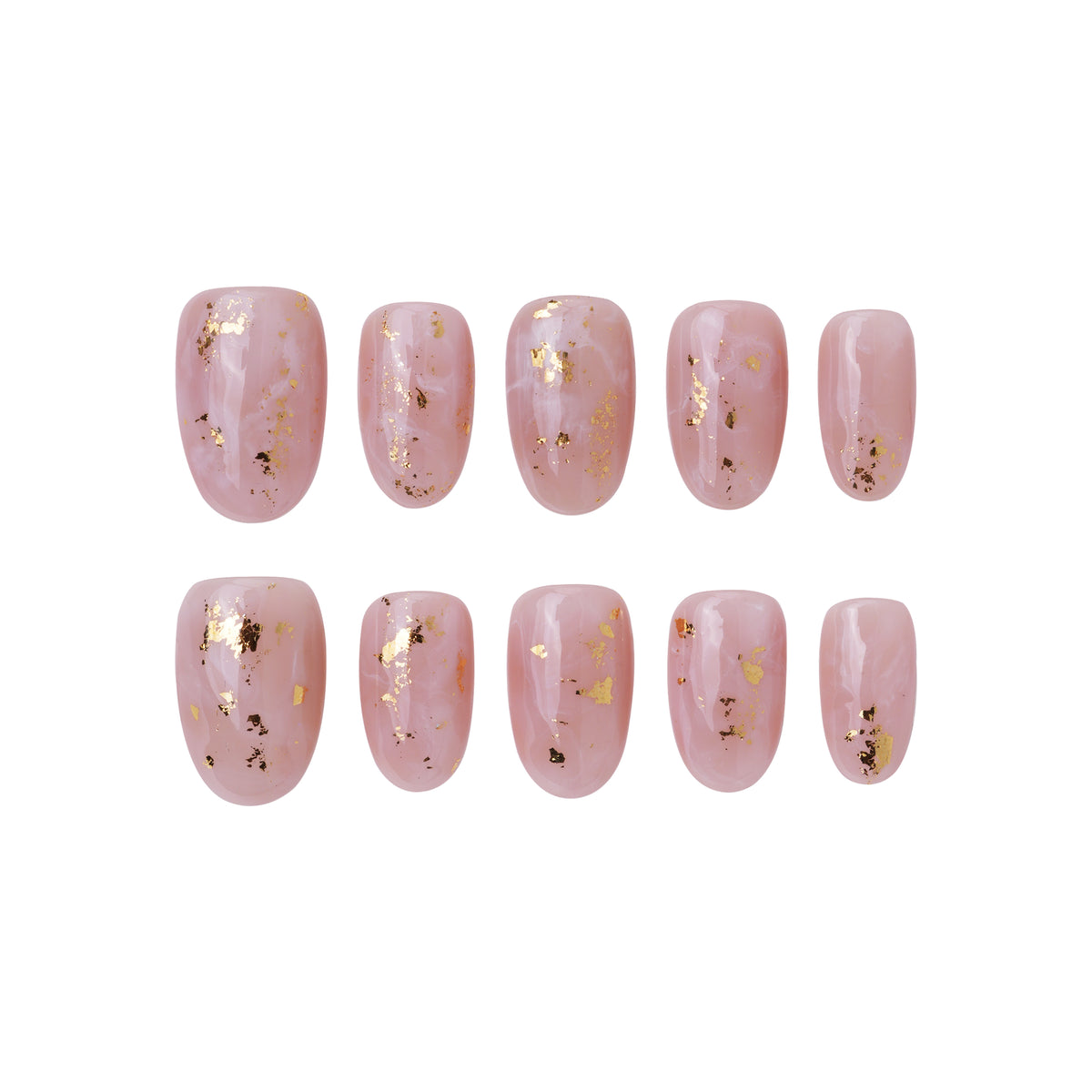 Marble Blush | Handgjord press-onsdag