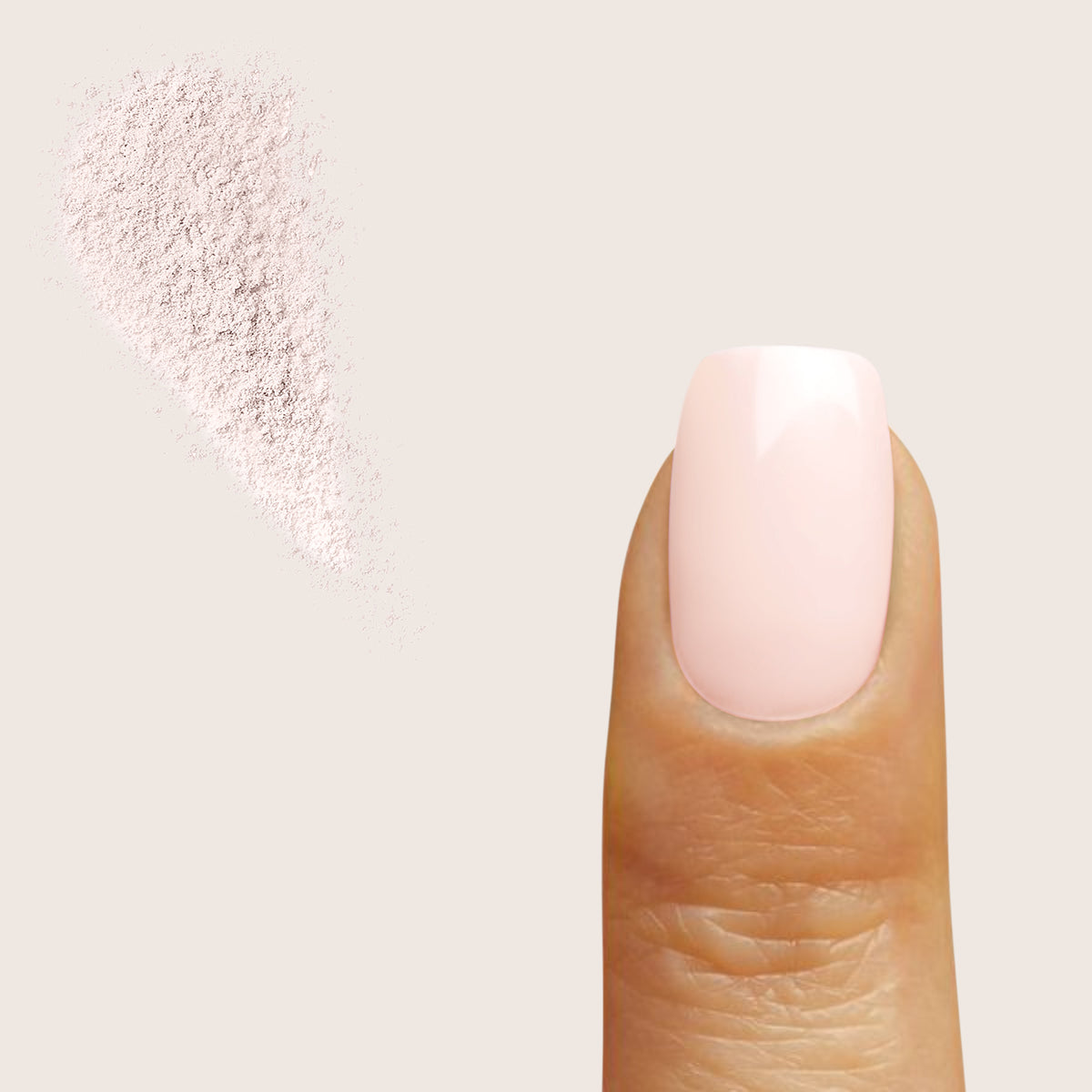 Milky nude Dip-pulver