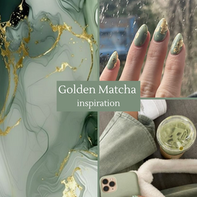 Gyllene Matcha-doppningspulver 