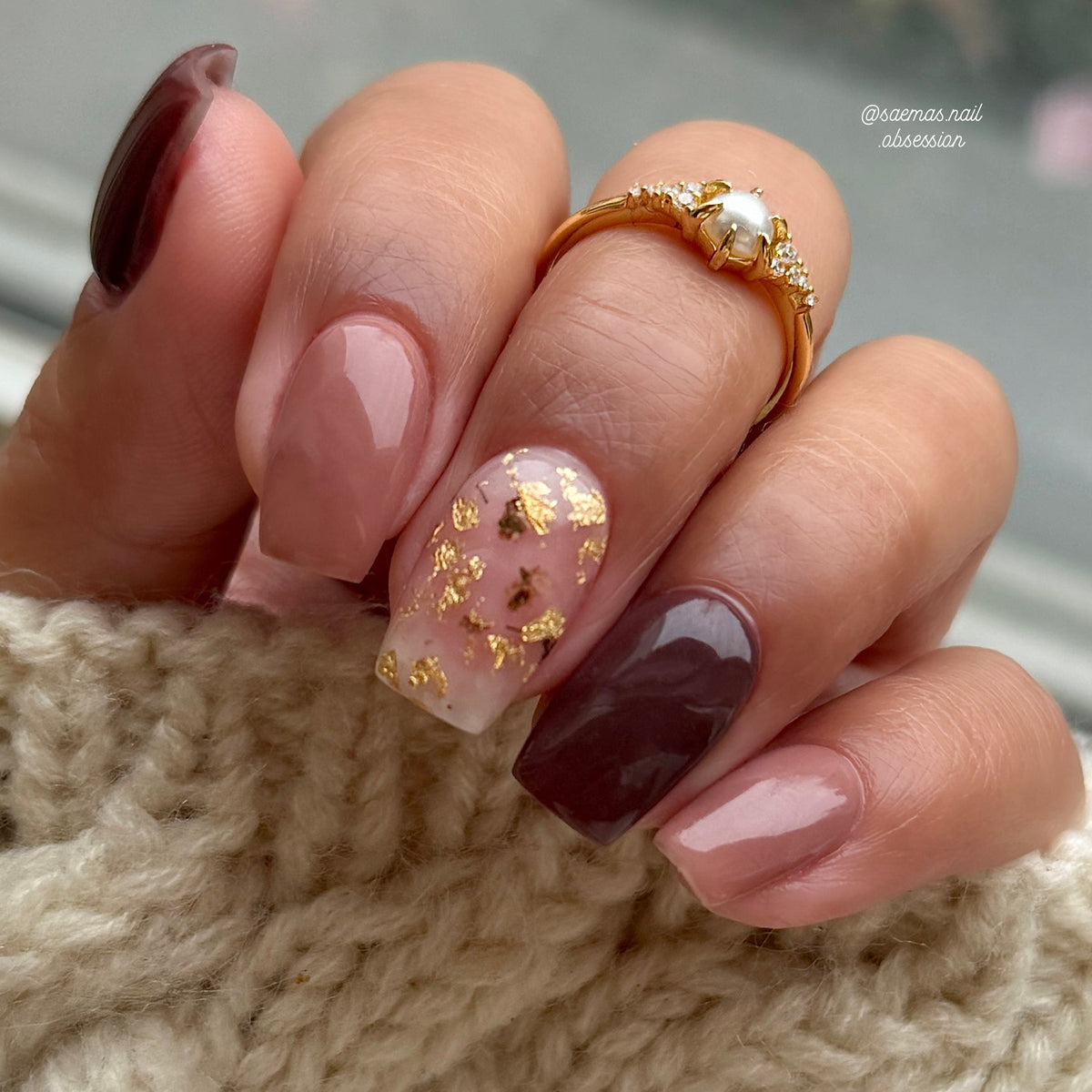 Gold Leaves Dippulver